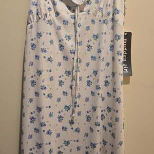 Steve Madden Blue Floral Mini Dress